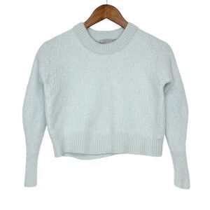 Everlane Alpaca Crew Neck Sweater in Lily Green Small